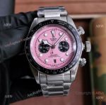 New 2024 Tudor Heritage Black Bay Pink Dial Stainless Steel Watch 41mm